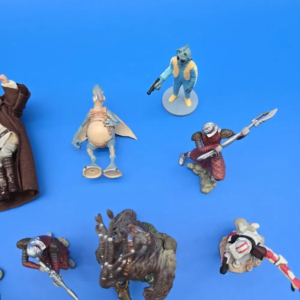 Star Wars Unleashed Figure Lot Mixed Clones Wookiees Battle Diorama Pieces